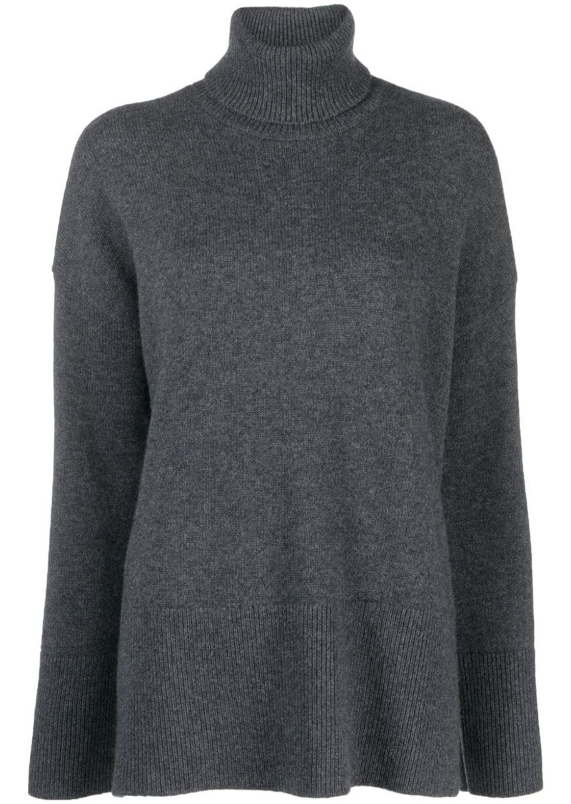 P.A.R.O.S.H. mélange-effect roll-neck jumper