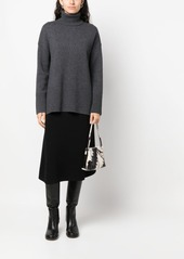 P.A.R.O.S.H. mélange-effect roll-neck jumper