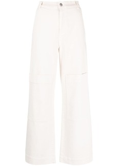 P.A.R.O.S.H. multiple-pockets high-waisted trousers