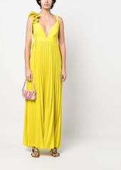 P.A.R.O.S.H. pleated sleeveless dress