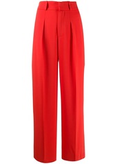 P.A.R.O.S.H. pleated wide leg trousers
