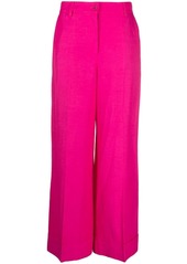 P.A.R.O.S.H. pressed-crease straight-leg trousers