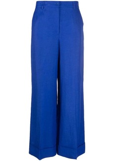 P.A.R.O.S.H. pressed-crease straight-leg trousers
