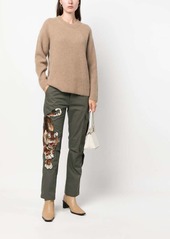 P.A.R.O.S.H. ribbed-knit cashmere sweatshirt