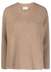 P.A.R.O.S.H. ribbed-knit cashmere sweatshirt