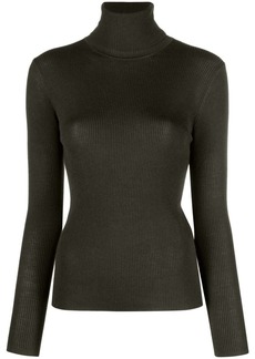 P.A.R.O.S.H. ribbed-knit wool jumper