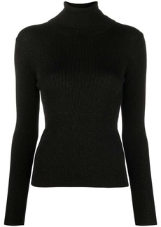 P.A.R.O.S.H. roll-neck ribbed-knit jumper