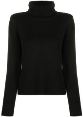 P.A.R.O.S.H. roll-neck ribbed-trim jumper