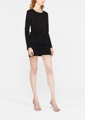 P.A.R.O.S.H. ruched long-sleeve dress
