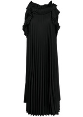 P.A.R.O.S.H. ruffle-detail pleated dress