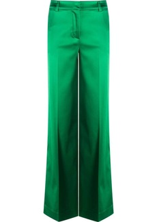 P.A.R.O.S.H. satin-finish tailored trousers