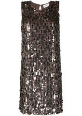 P.A.R.O.S.H. sequined sleeveless dress