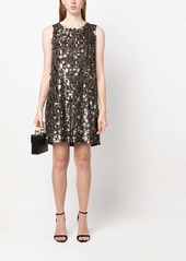 P.A.R.O.S.H. sequined sleeveless dress