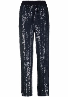P.A.R.O.S.H. sequined wide-leg trousers