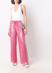 P.A.R.O.S.H. sequined wide-leg trousers