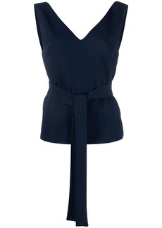 P.A.R.O.S.H. sleeveless belted top