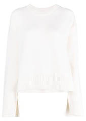 P.A.R.O.S.H. slit-sleeve wool jumper