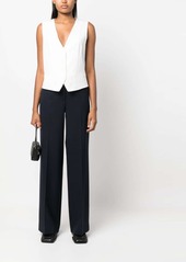 P.A.R.O.S.H. tailored wide-leg wool trousers