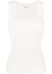 P.A.R.O.S.H. U-neck knitted tank top