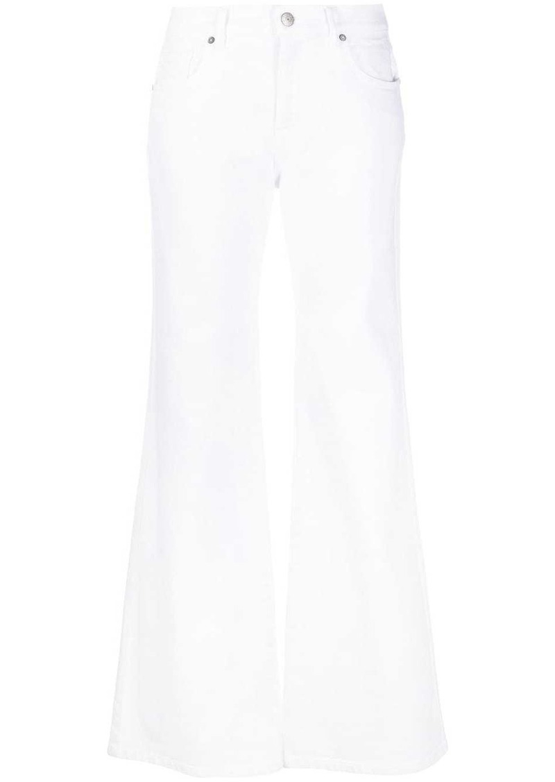 P.A.R.O.S.H. wide-leg high-waisted jeans