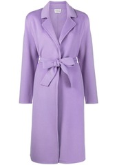 P.A.R.O.S.H. wool belted wrap coat