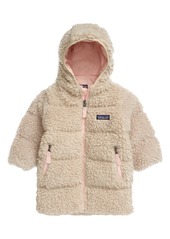 Infant Girl's Patagonia Recycled Fleece Hooded Down Parka