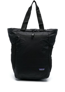 Patagonia logo-patch padded backpack