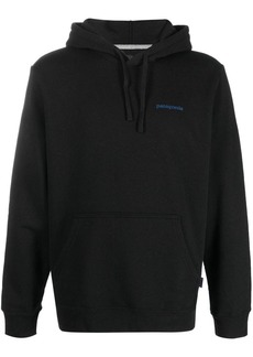 Patagonia logo-print drawstring hoodie