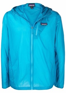 Patagonia logo zipped fitted jacket