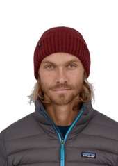 Patagonia Men's Brodeo Beanie Hat In Sequoia Red