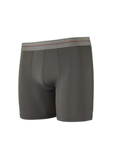 Patagonia Men's Sender Boxer Briefs - 6 Inseam In Forge Grey