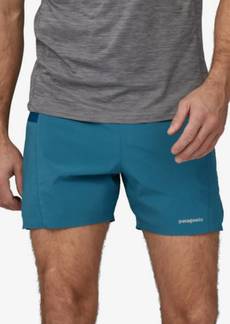 Patagonia Men's Strider Pro 5 Shorts In Wavy Blue