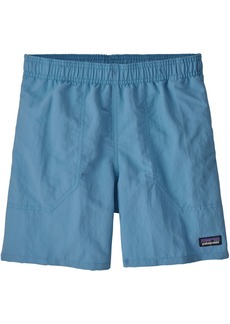 "Patagonia Boys' Baggies 5"" Shorts, XS, Blue"