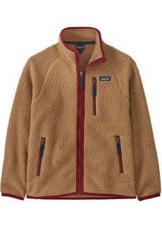 Patagonia Boys' Retro Pile Jacket, XS, Brown
