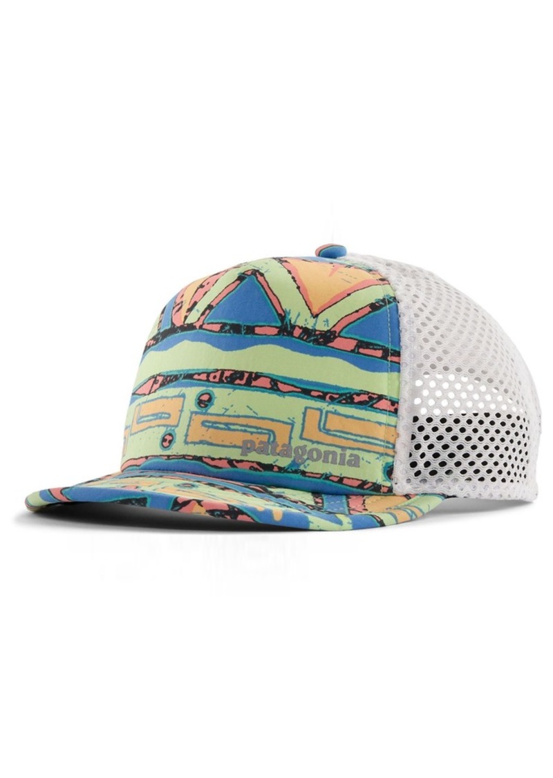 Patagonia Duckbill Shorty Trucker Hat, Men's, High Hopes Geo Salamander | Father's Day Gift Idea