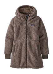Patagonia Dusty Mesa High Pile Fleece Parka in Furry Taupe at Nordstrom