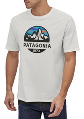 Patagonia Fitz Roy Scope Organic Cotton T-Shirt in White at Nordstrom