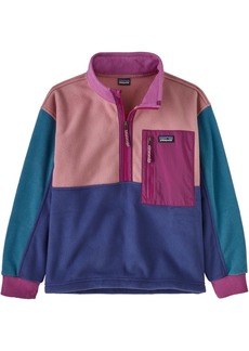 Patagonia Girls' Microdini ½ Zip Pullover, XL, Blue