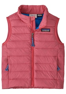 Patagonia Infant Down Sweater Vest, Boys', 12M, Pink
