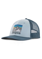 Patagonia Line Logo Ridge LoPro Trucker Hat, Men's, Blue