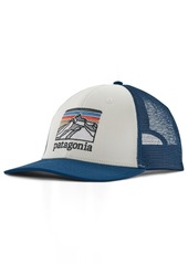 Patagonia Line Logo Ridge LoPro Trucker Hat, Men's, Blue
