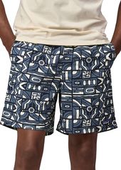 "Patagonia Men's 7"" Baggies Shorts, Small, Black"