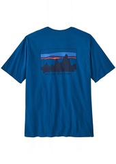 Patagonia Men's '73 Skyline Organic T-Shirt, Medium, Yellow