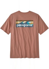 Patagonia Men's Boardshort Logo Pocket Responsibili-Tee, Medium, Green | Father's Day Gift Idea