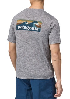 Patagonia Men's Capilene Cool Daily Graphic T-Shirt, Small, Gray