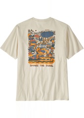 Patagonia Men's Commontrail Pocket Responsibili-Tee®, Small, White