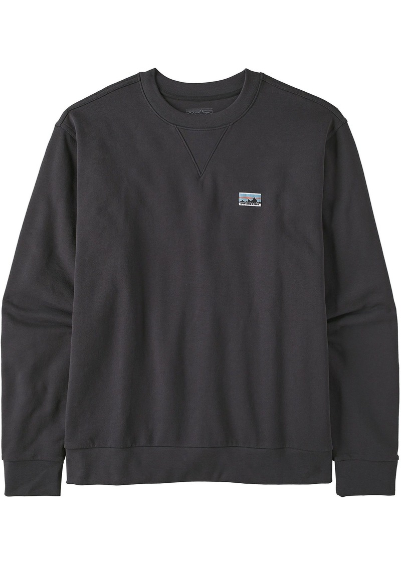 Patagonia Men's Daily Crewneck Sweatshirt, Small, Black