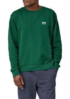 Patagonia Men's Daily Crewneck Sweatshirt, Large, Green