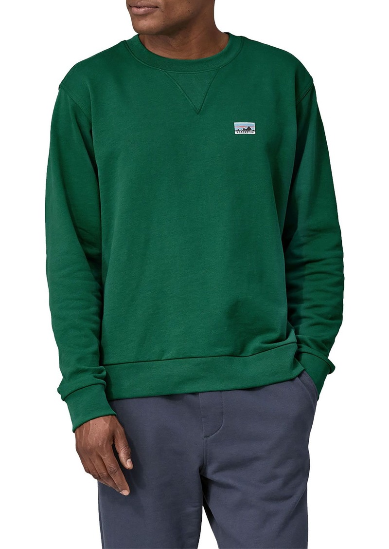Patagonia Men's Daily Crewneck Sweatshirt, Small, Green | Father's Day Gift Idea