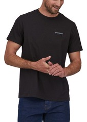 Patagonia Men's Fitz Roy Icon Responsibili-Tee T-Shirt, XS, White